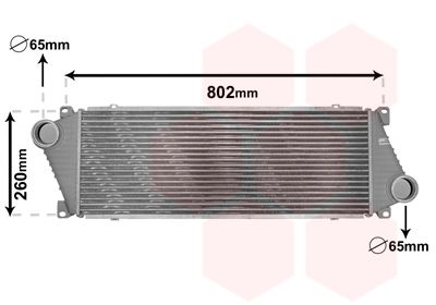 VAN WEZEL Kompressoriõhu radiaator 30004217